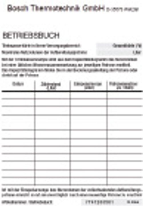 Bosch-Zubehoer-Wasseraufbereitung-VES_B-Betriebsbuch-Doku-vollentsalztes-Wasser-7747208561 gallery number 1